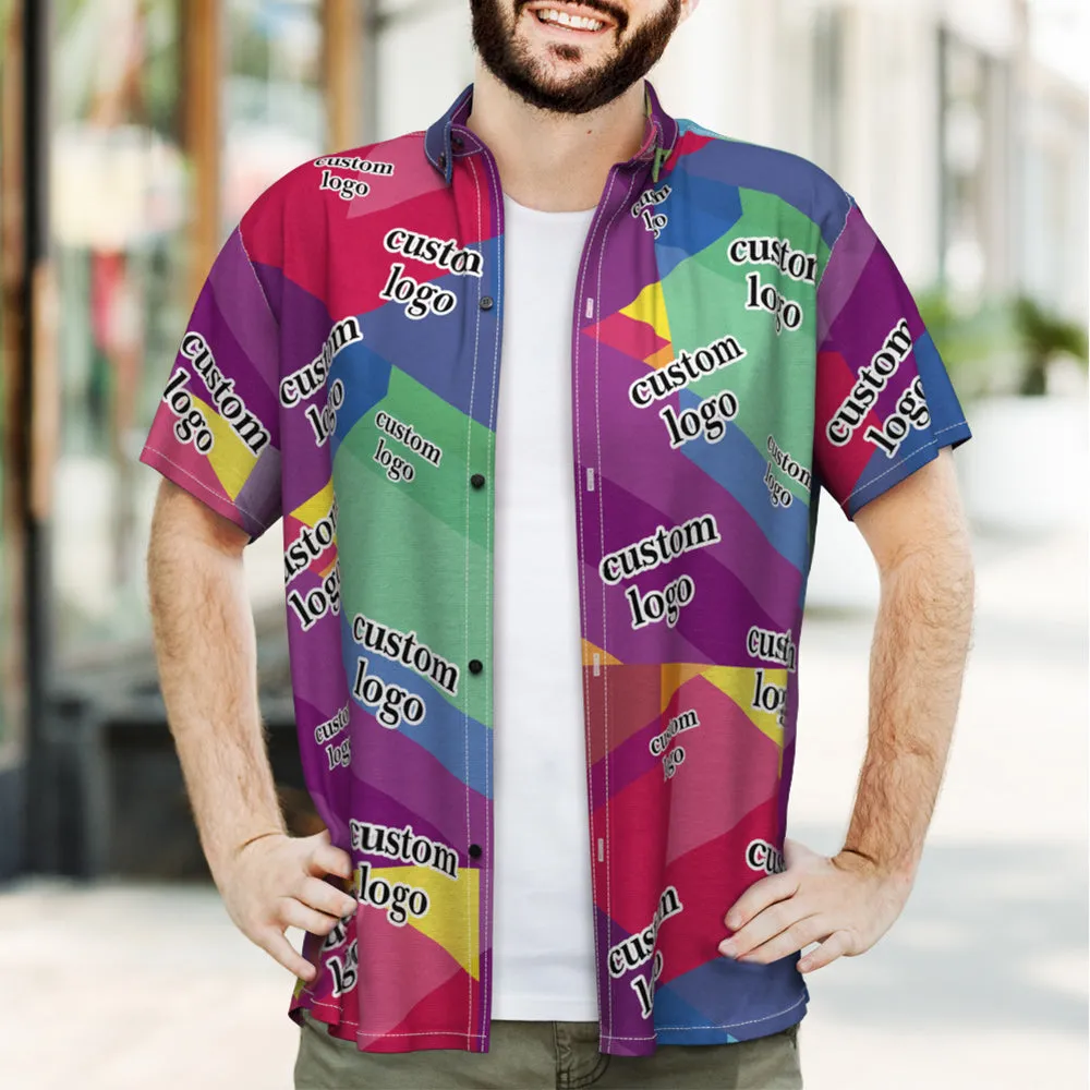 Custom Hawaiian Shirt Personalised Logo Team Wear