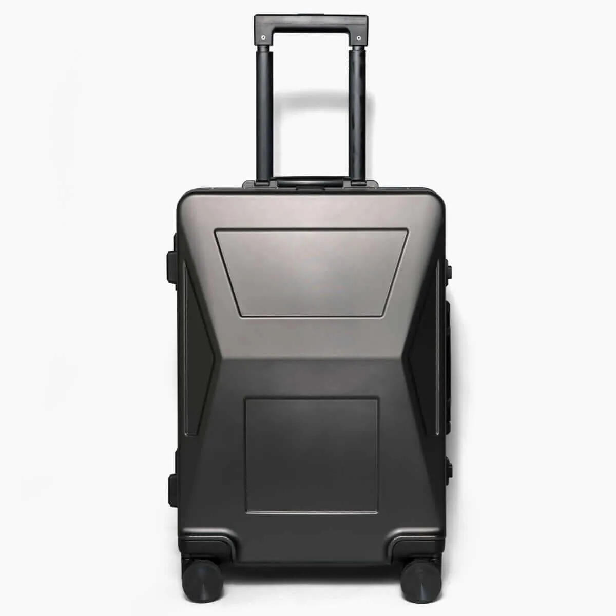 CYBER LUGGAGE: TESLA CYBERTRUCK-INSPIRED (40L, USB PORT, TSA LOCK, CHECK-IN BAG)