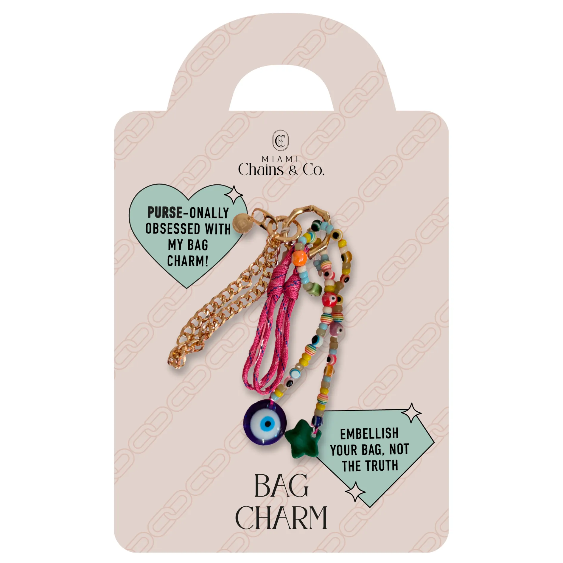 Desert Disco Bag Charm