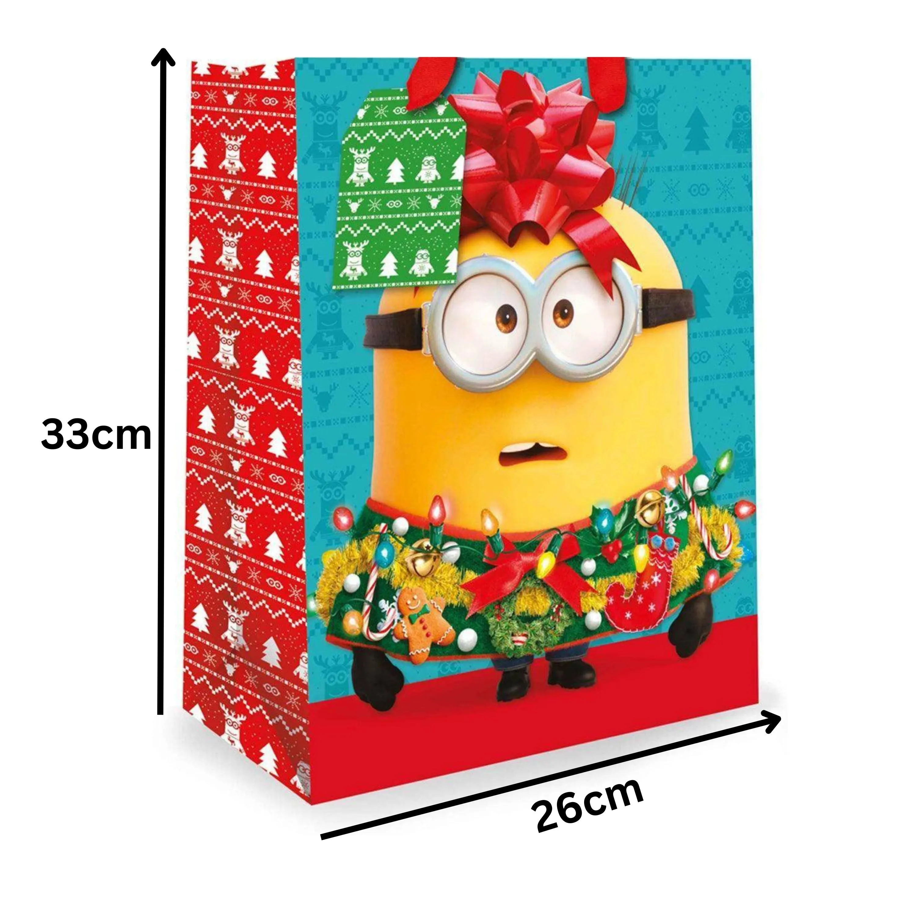 Despicable Me Minions Christmas Gift Bag