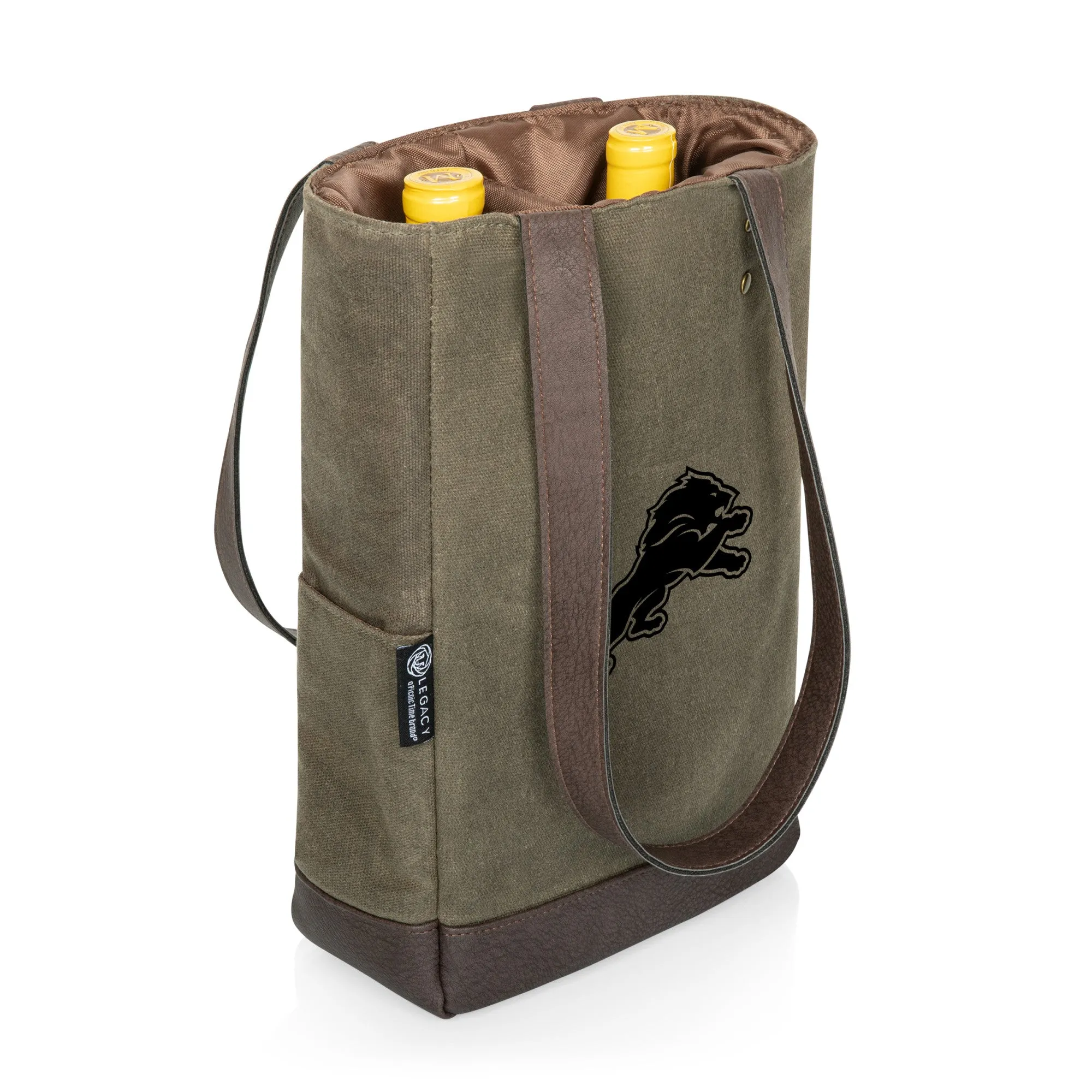 Detroit Lions - 2 Bottle Insulated Wine Cooler Bag