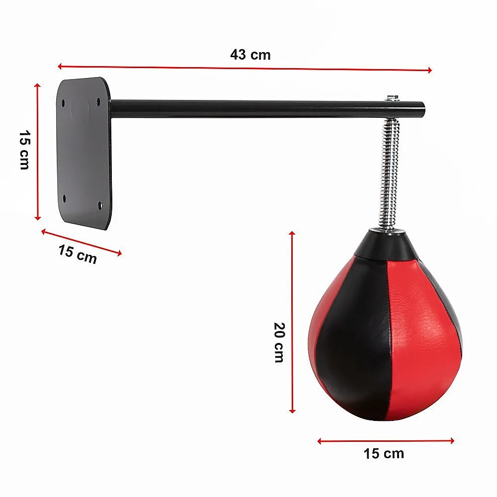 Durable Wall Mounted Speed Bag with Adjustable Height