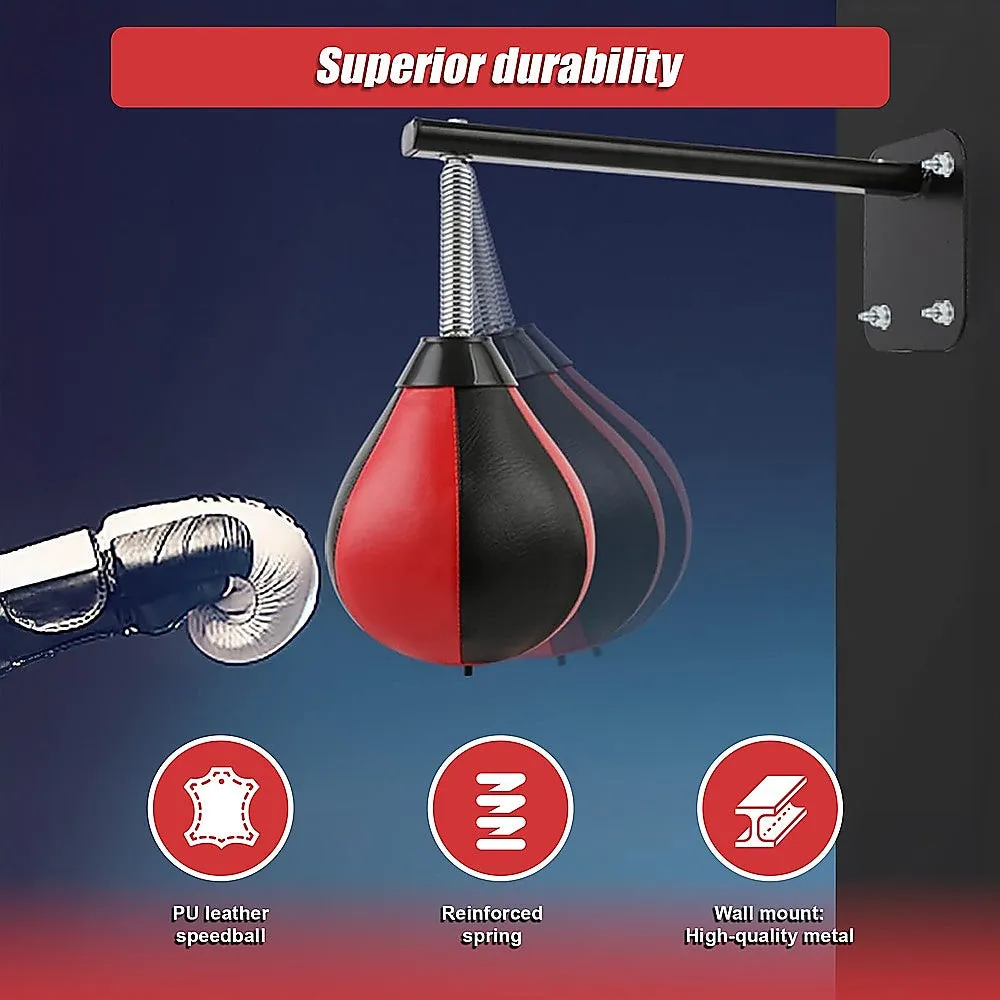 Durable Wall Mounted Speed Bag with Adjustable Height