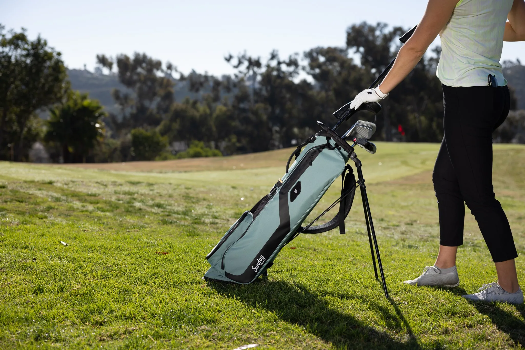 El Camino | Seafoam Walking Golf Bag