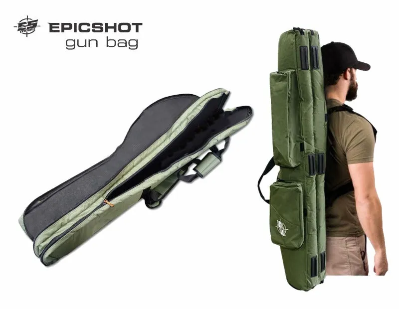 EpicShot 48" Double Rifle Bag Green