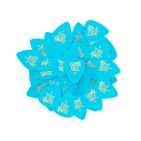 Ernie Ball Thin Blue Cellulose Picks, Bag Of 144