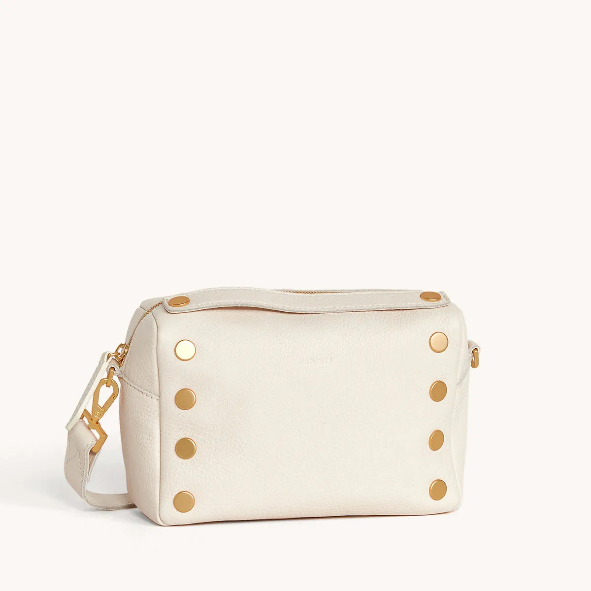 Evan Crossbody | Calla Lily White/Brushed Gold | Sml