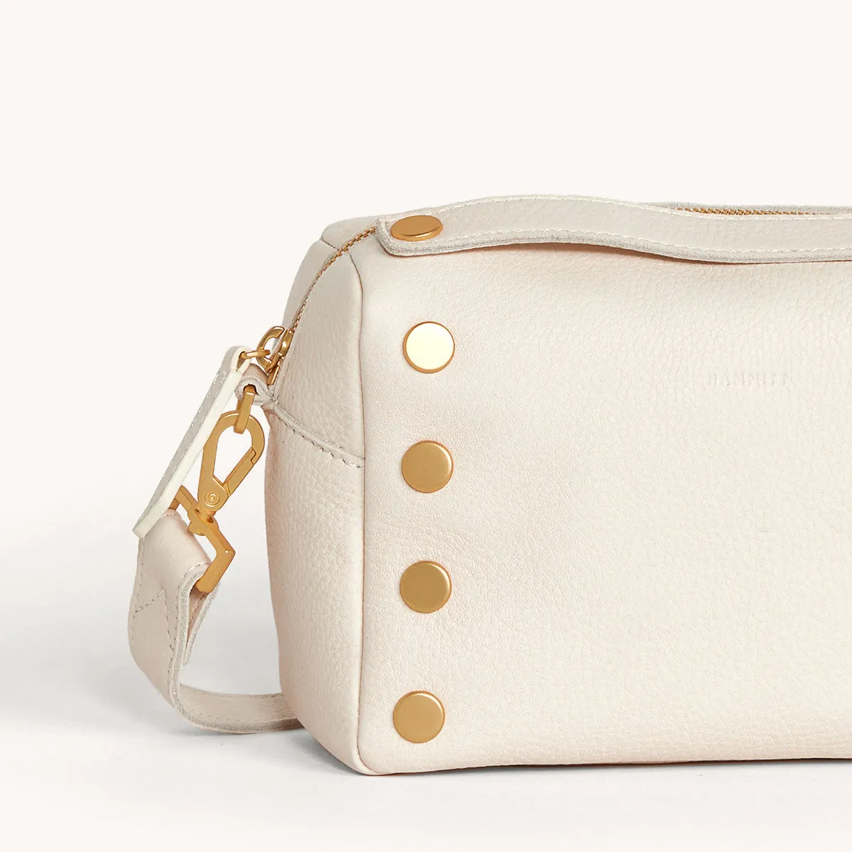 Evan Crossbody | Calla Lily White/Brushed Gold | Sml