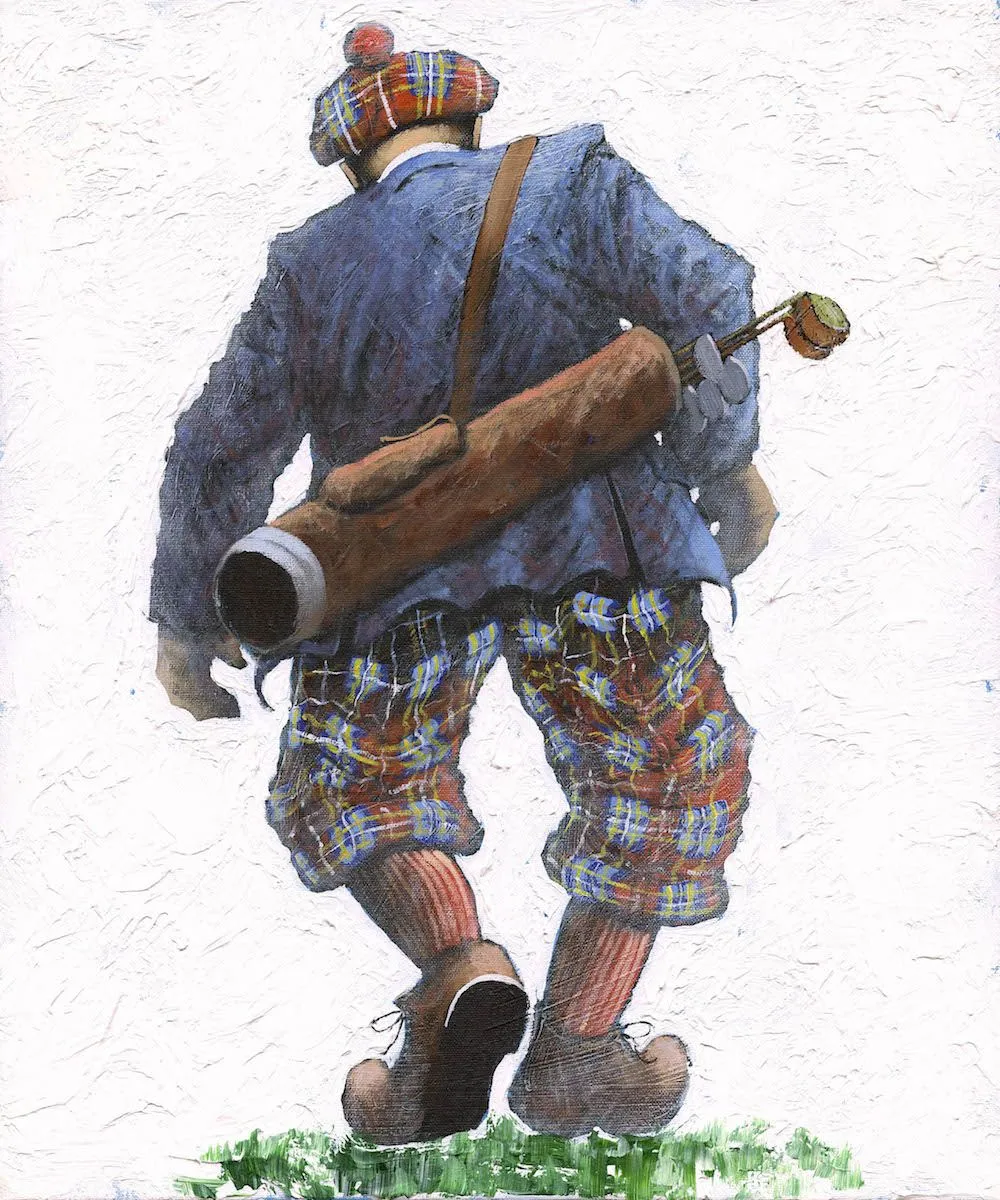 Fairway To Heaven Paper Print by Alexander Millar