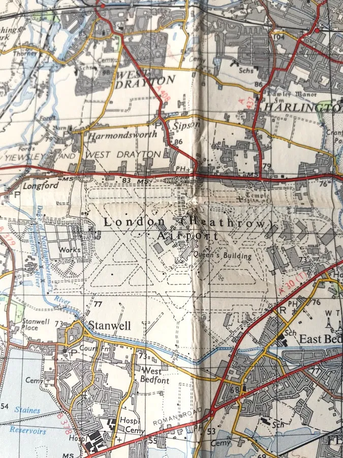 Fascinating 1940s and 50s ORDNANCE SURVEY MAPS of N.W. LONDON, Middlesex   Hertfordshire 1" to 1 Mile