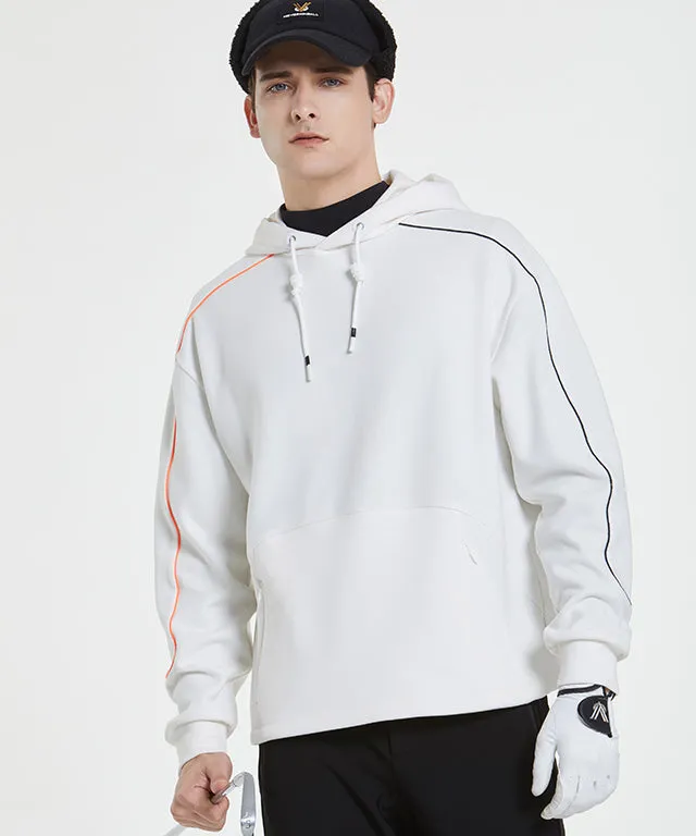 Felici Brushed Line Hoodie - White