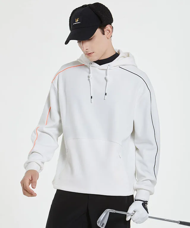 Felici Brushed Line Hoodie - White