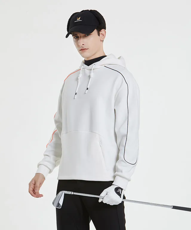 Felici Brushed Line Hoodie - White