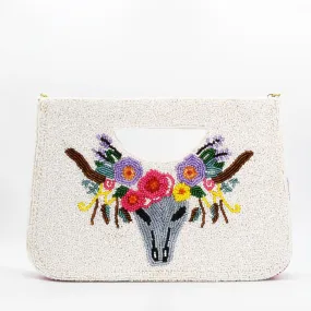 Flowers Long Horns Bag