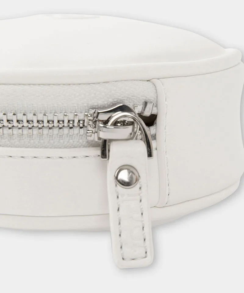 FORDI Signature Ball Pouch - White