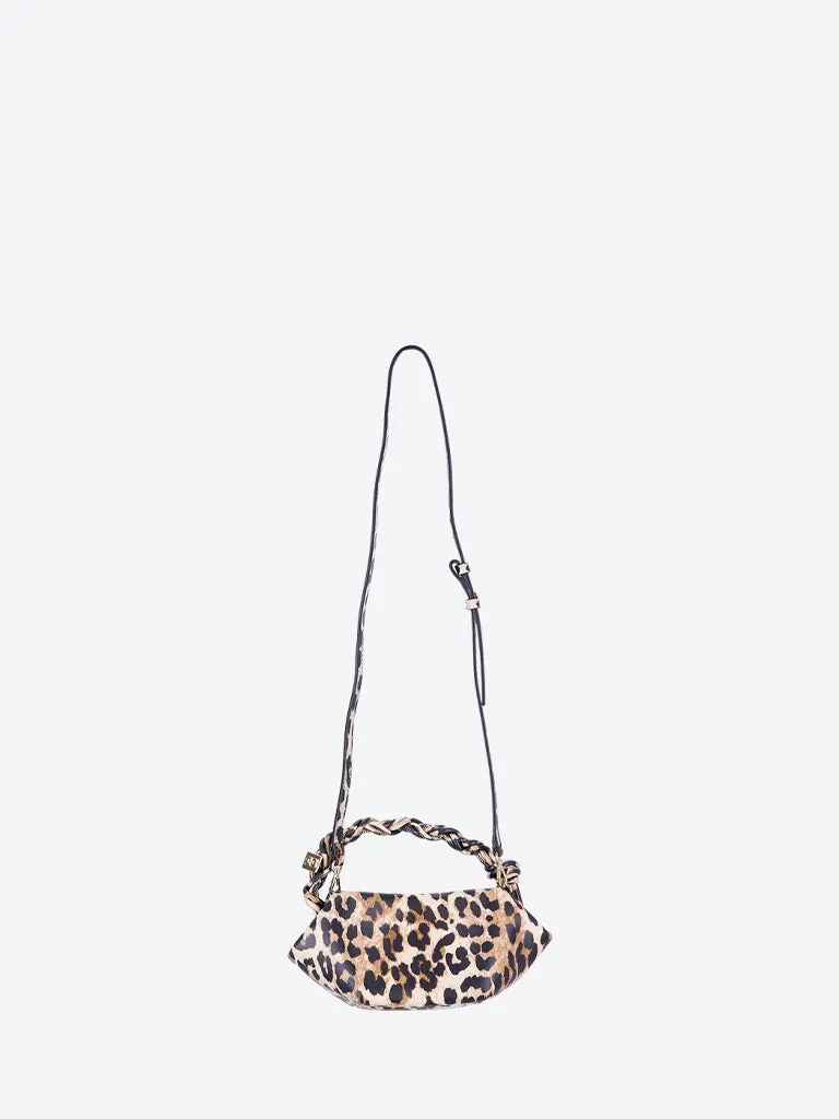 Ganni bou mini print bag