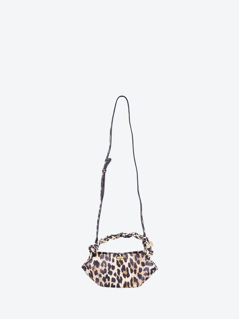 Ganni bou mini print bag