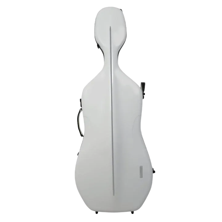 GEWA Air 3.9 Cello Case White Gloss with Red Interior