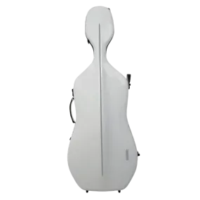 GEWA Air 3.9 Cello Case White Gloss with Red Interior