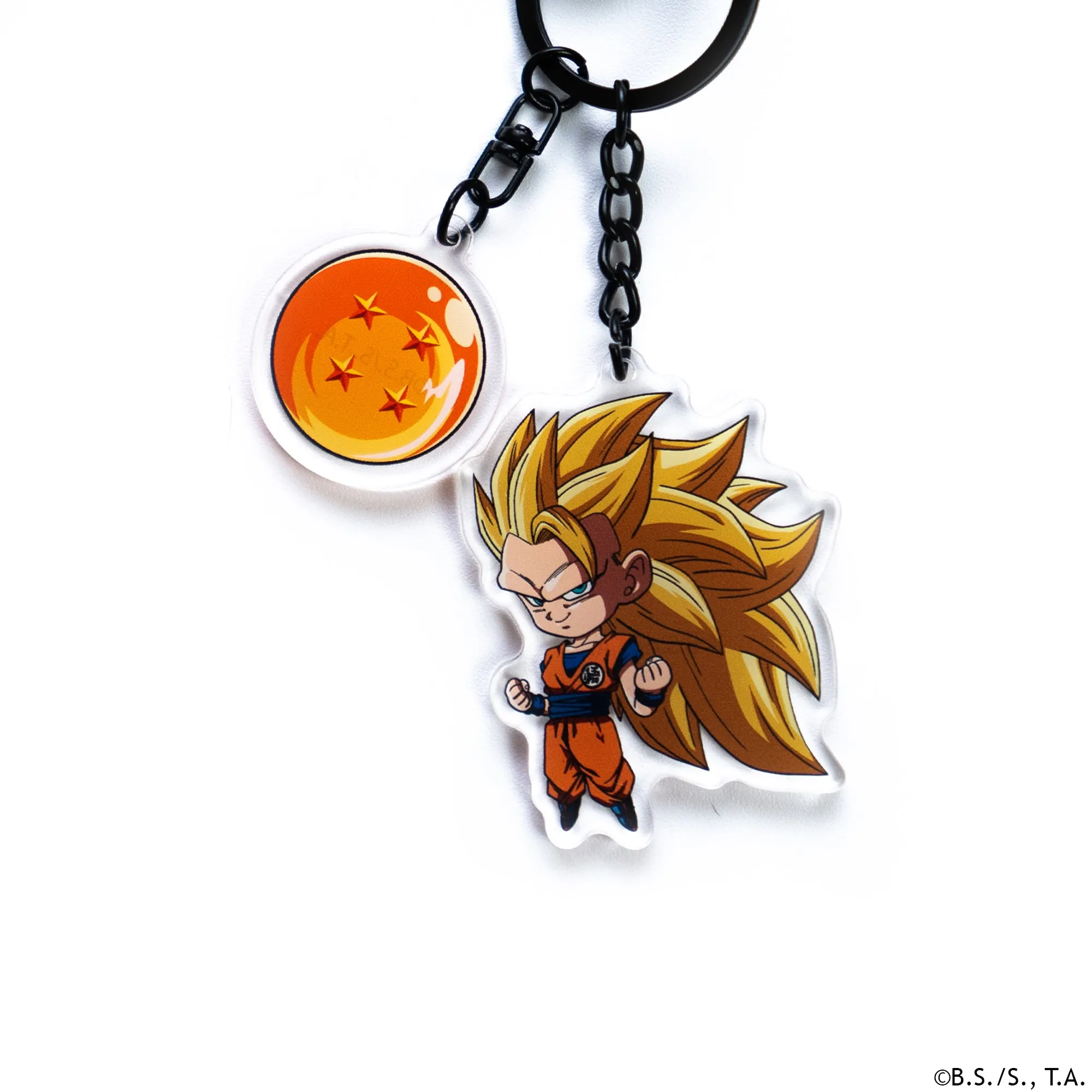 Goku - SS3 (Super Saiyan) Keystrap/Keychain (Dragon Ball Super)