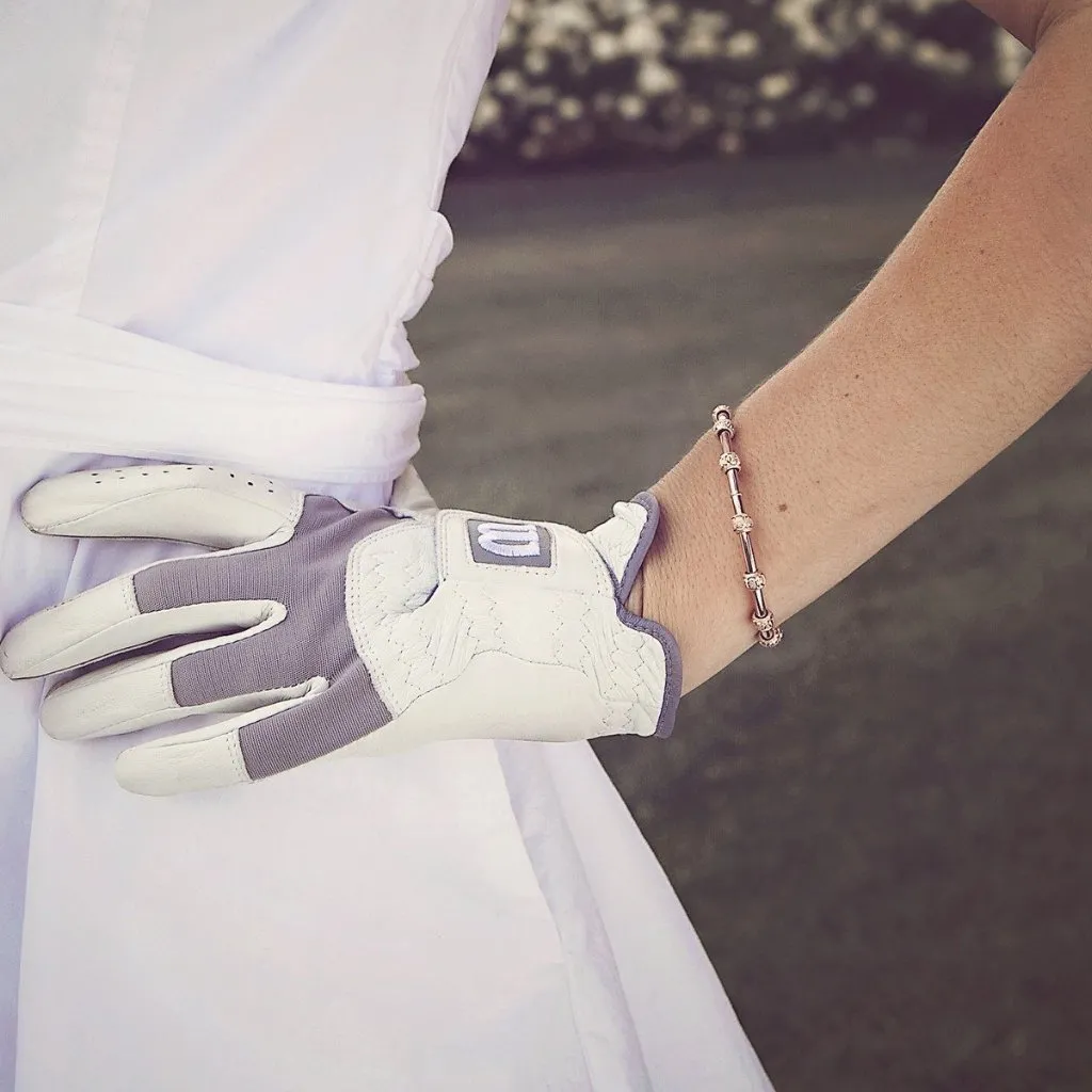 Golf Goddess Rose Gold Stroke Counter Bracelet