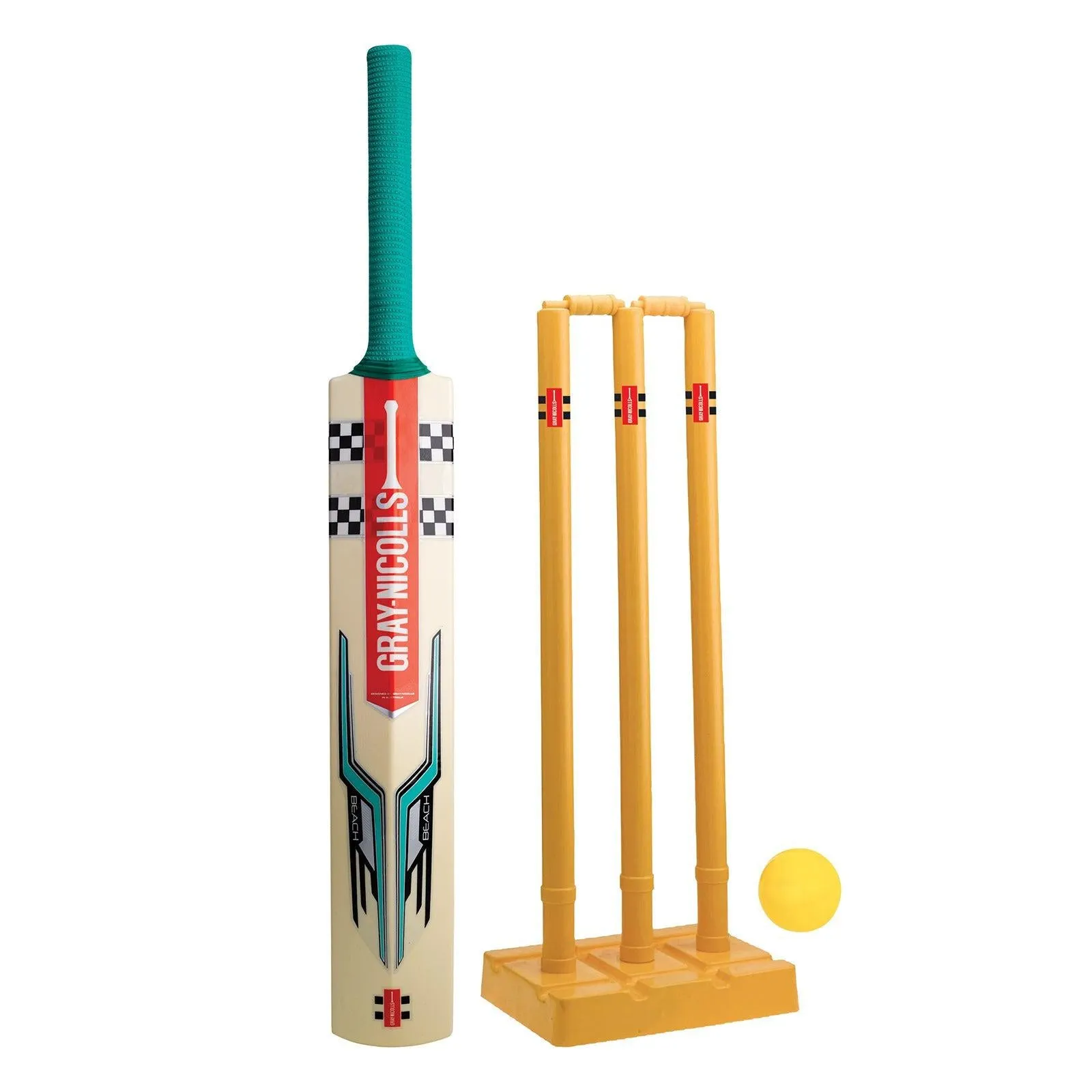 Gray Nicolls Plastic Set (Bat/Ball/Stumps/Mesh Bag)