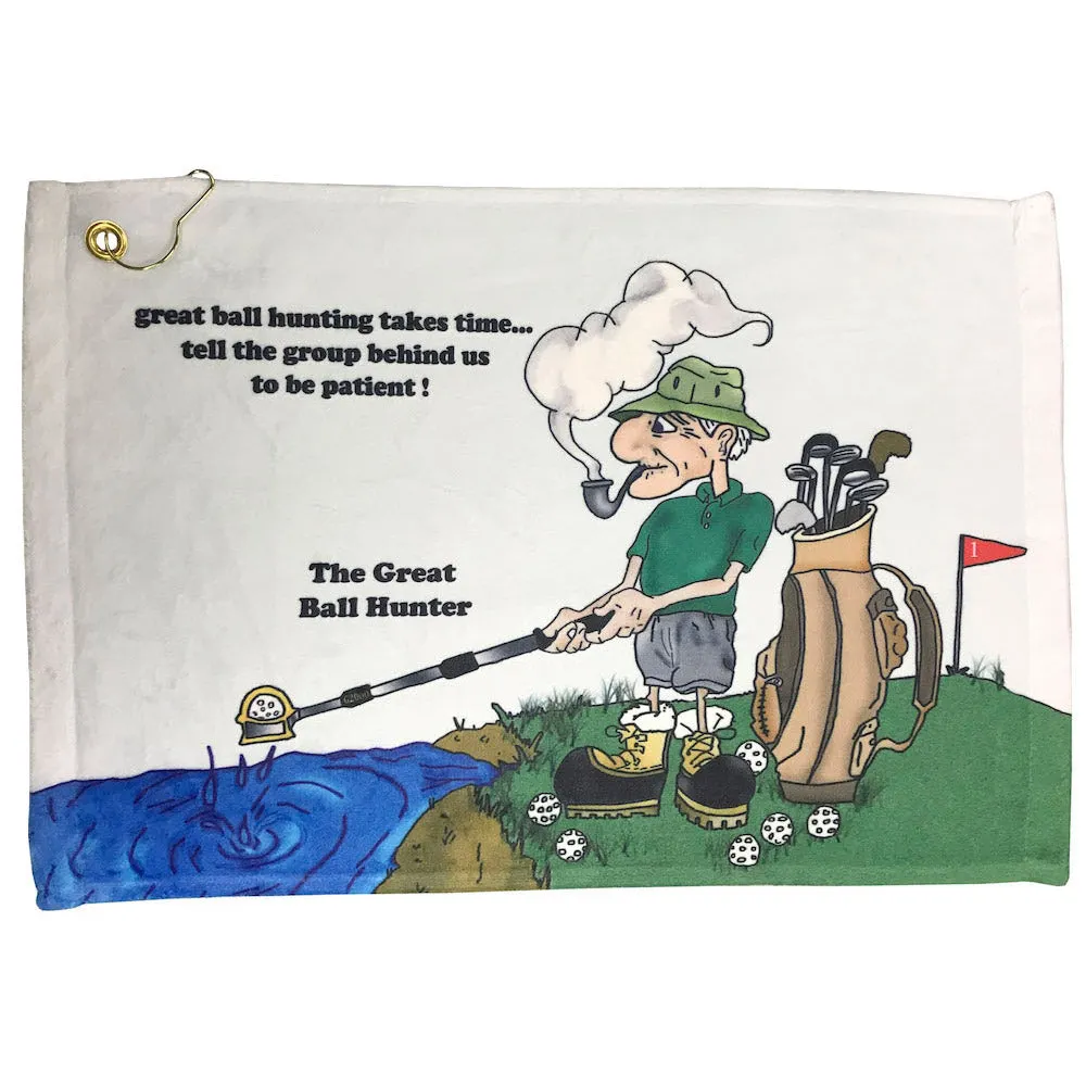 Great Ball Hunter Golf Towel