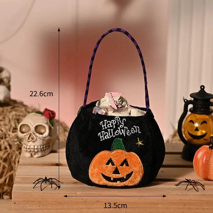 Halloween Handheld Pumpkin Candy Bags