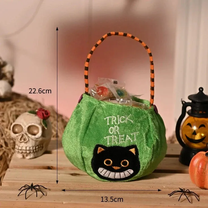 Halloween Handheld Pumpkin Candy Bags