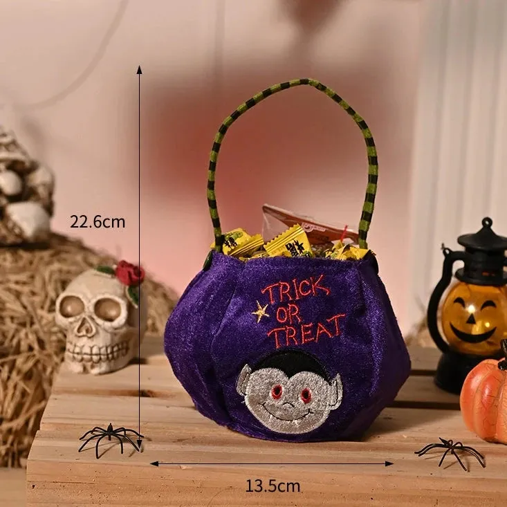 Halloween Handheld Pumpkin Candy Bags