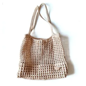 Halv Crochet Oat Bag