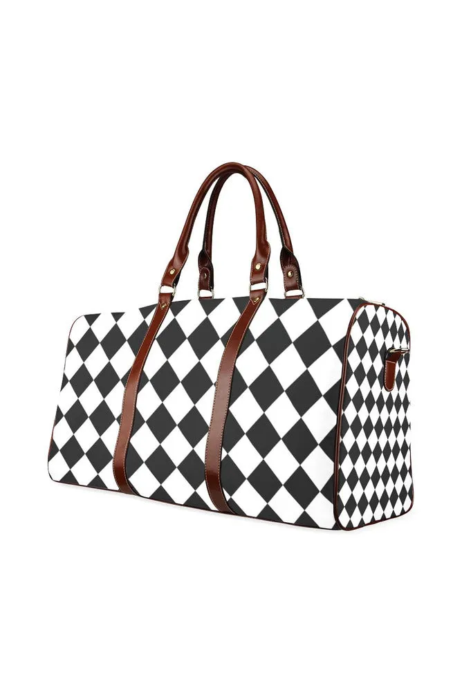 Harlequin Racer Waterproof Travel Bag/Large (Model 1639)