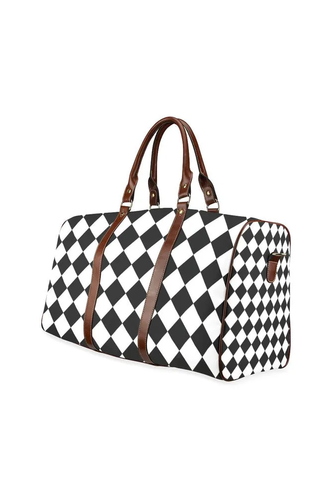 Harlequin Racer Waterproof Travel Bag/Large (Model 1639)