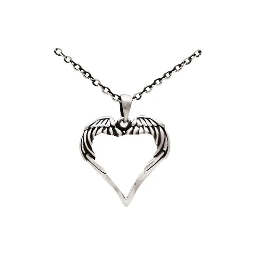 HEART WINGS NECKLACE, C/60