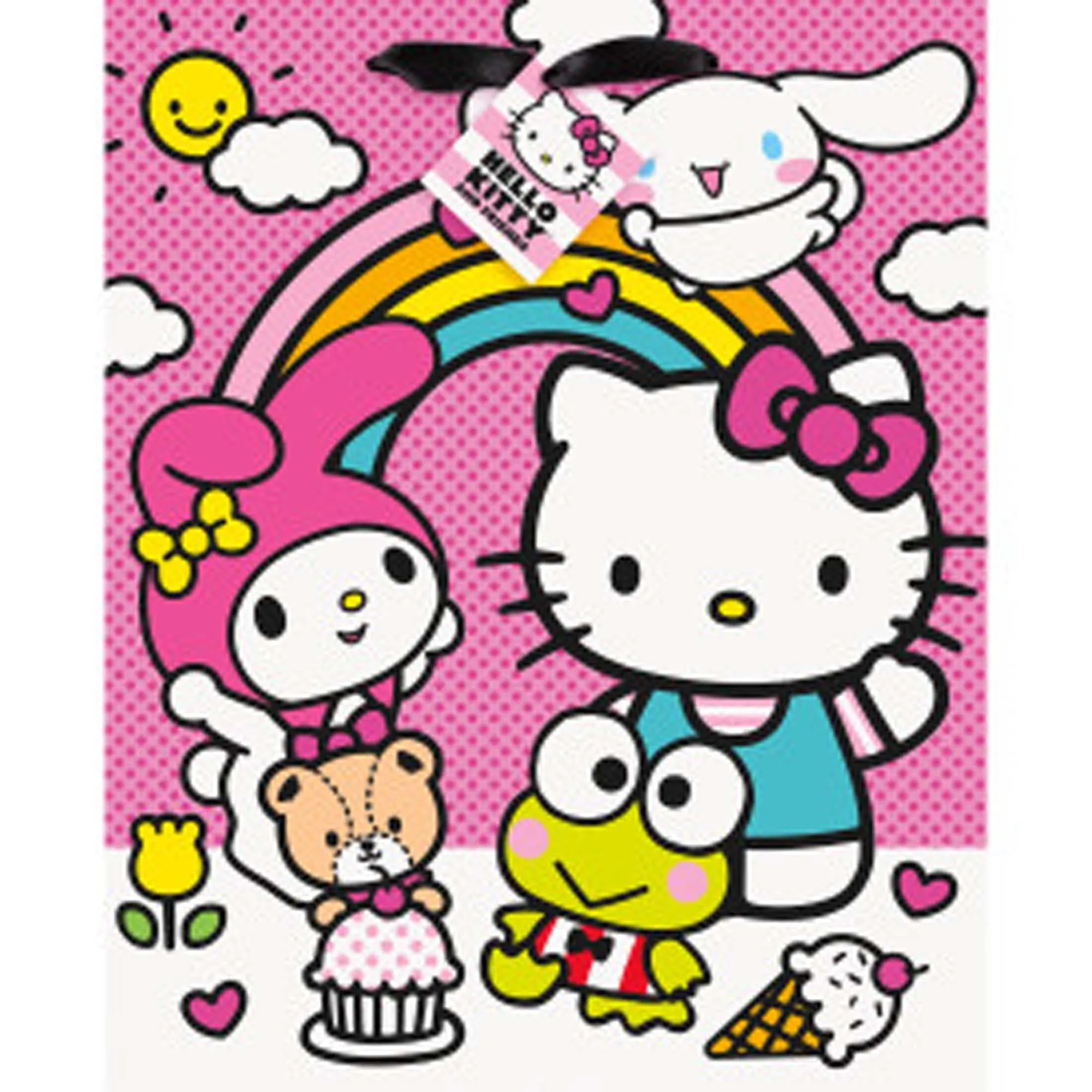 Hello Kitty and Friends Large Gift Bag, 1 Count