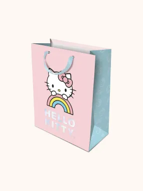 Hello Kitty Rainbow Skies Medium Gift Bag Set