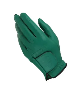 HENRY STUART Skin Fit Natural Sheepskin Color Golf Gloves - Green