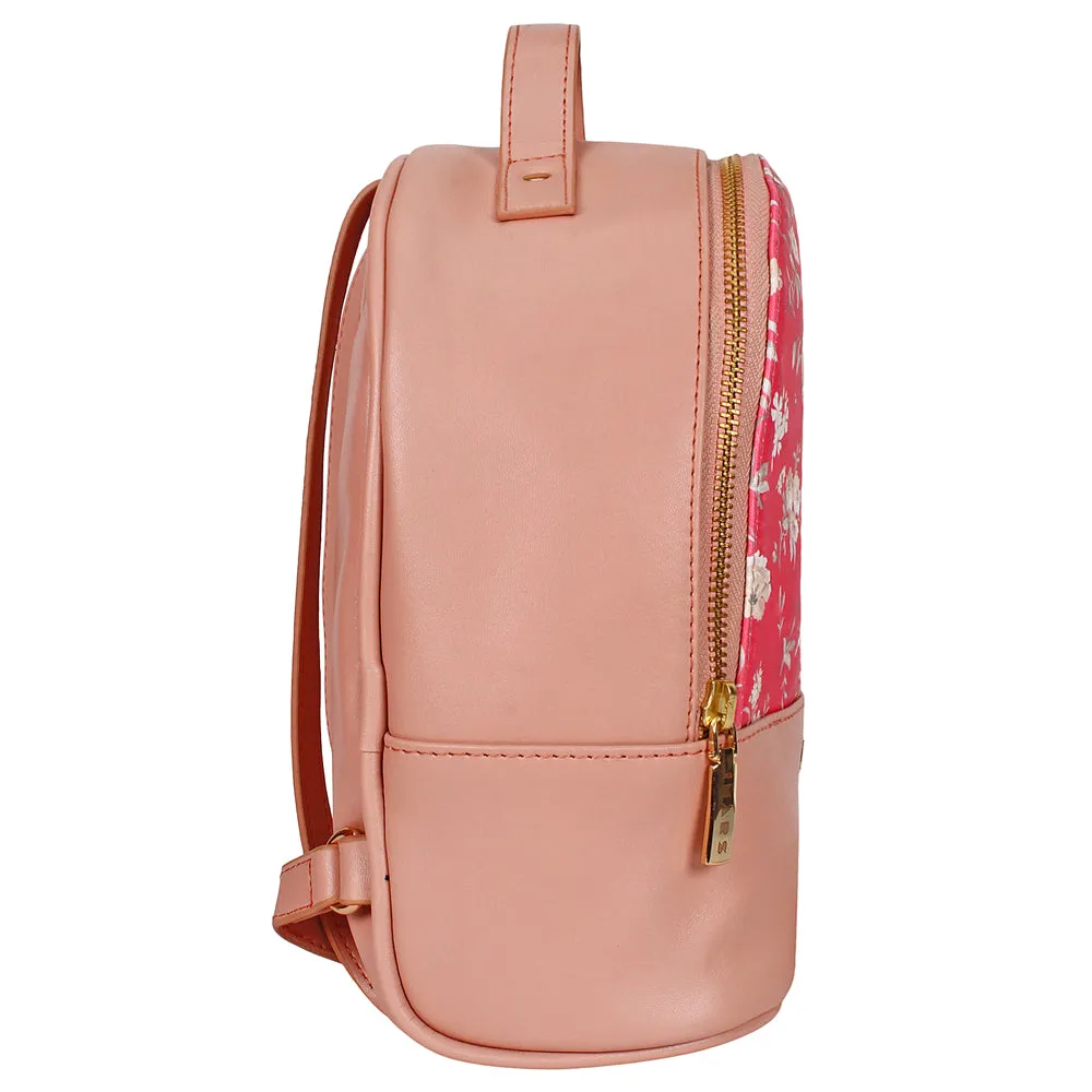 IMARS Shoulder Bag Pink For Women & Girls (Backpack) Made With Faux Leather