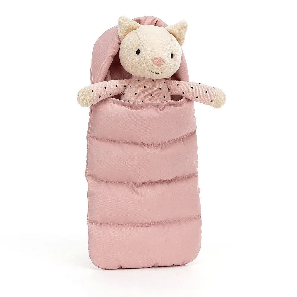 Jellycat Sleeping Bag Snuggler Cat