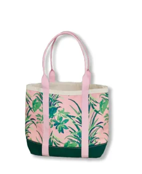 Jungle Road Bahama Pink Canvas Tote