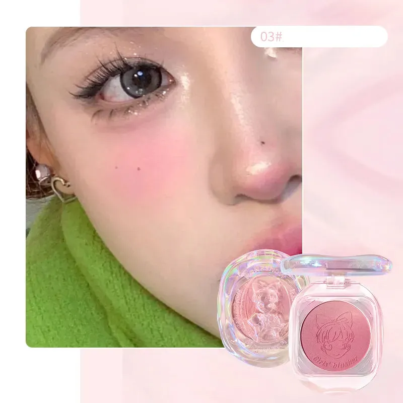 Kawaii Girl Blush Makeup