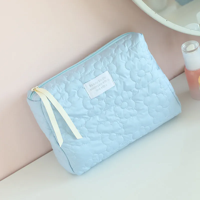 Korean-Style Large Capacity Makeup Bag