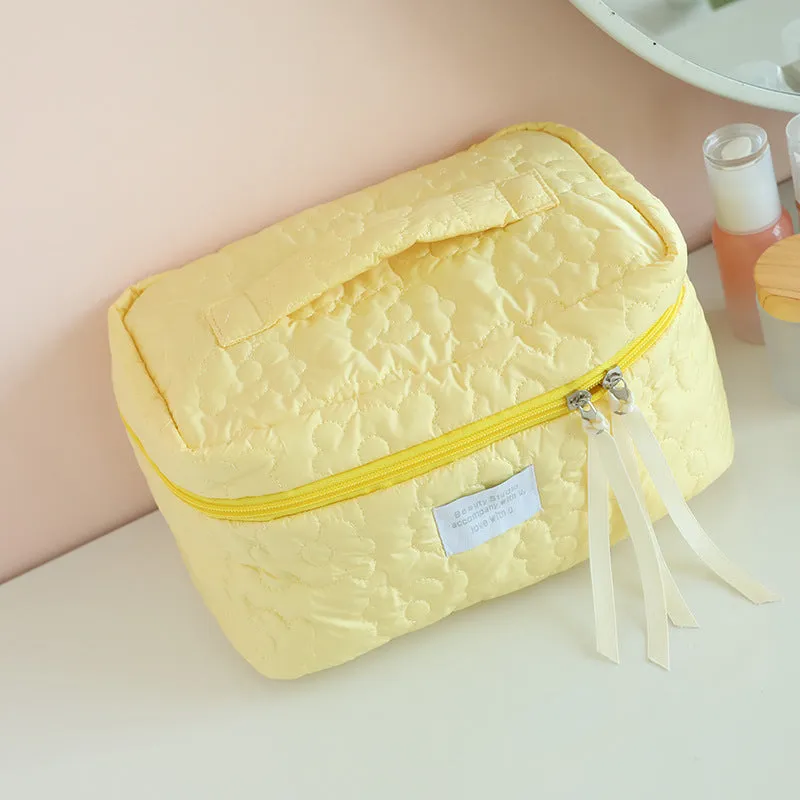 Korean-Style Large Capacity Makeup Bag