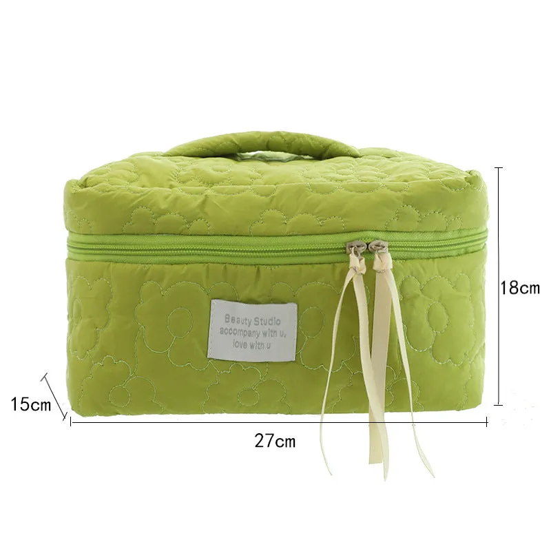 Korean-Style Large Capacity Makeup Bag