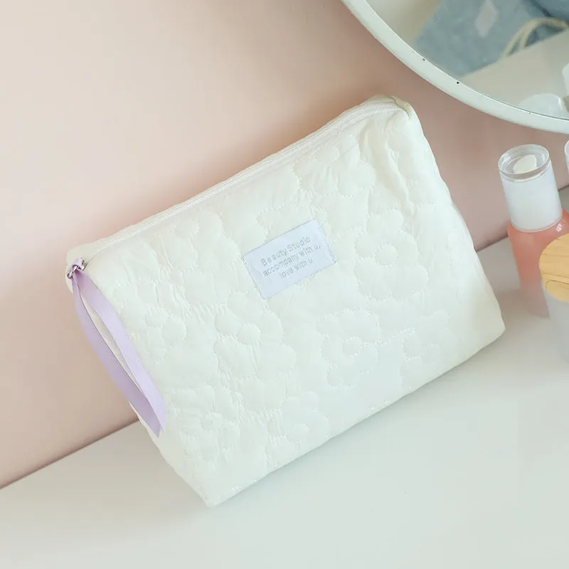 Korean-Style Large Capacity Makeup Bag