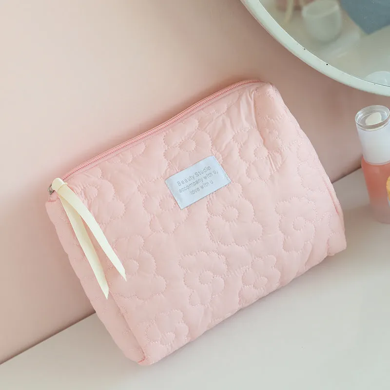 Korean-Style Large Capacity Makeup Bag