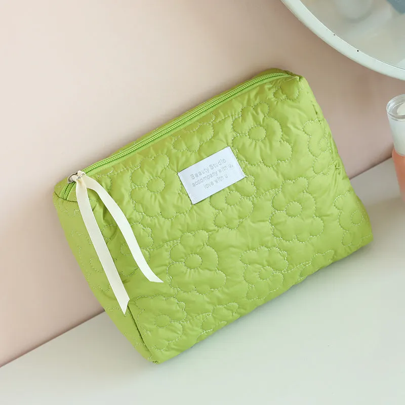 Korean-Style Large Capacity Makeup Bag