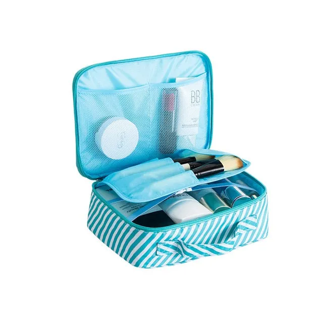 lady large fashion cosmetic makeup bag organizer