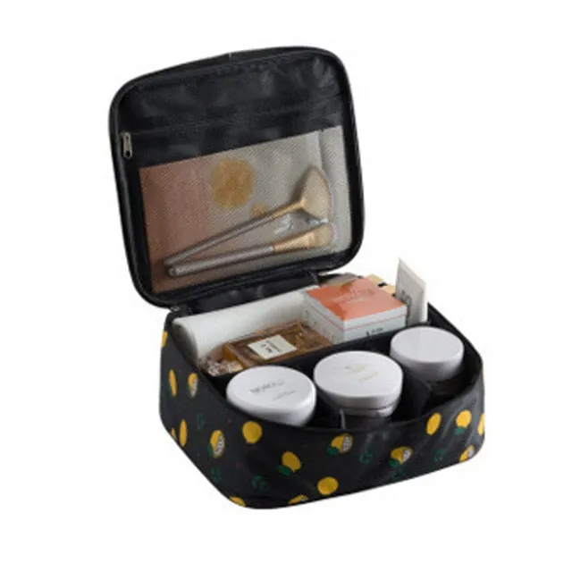 lady large fashion cosmetic makeup bag organizer