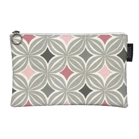 Laila Blush Pink Makeup Bag - Large